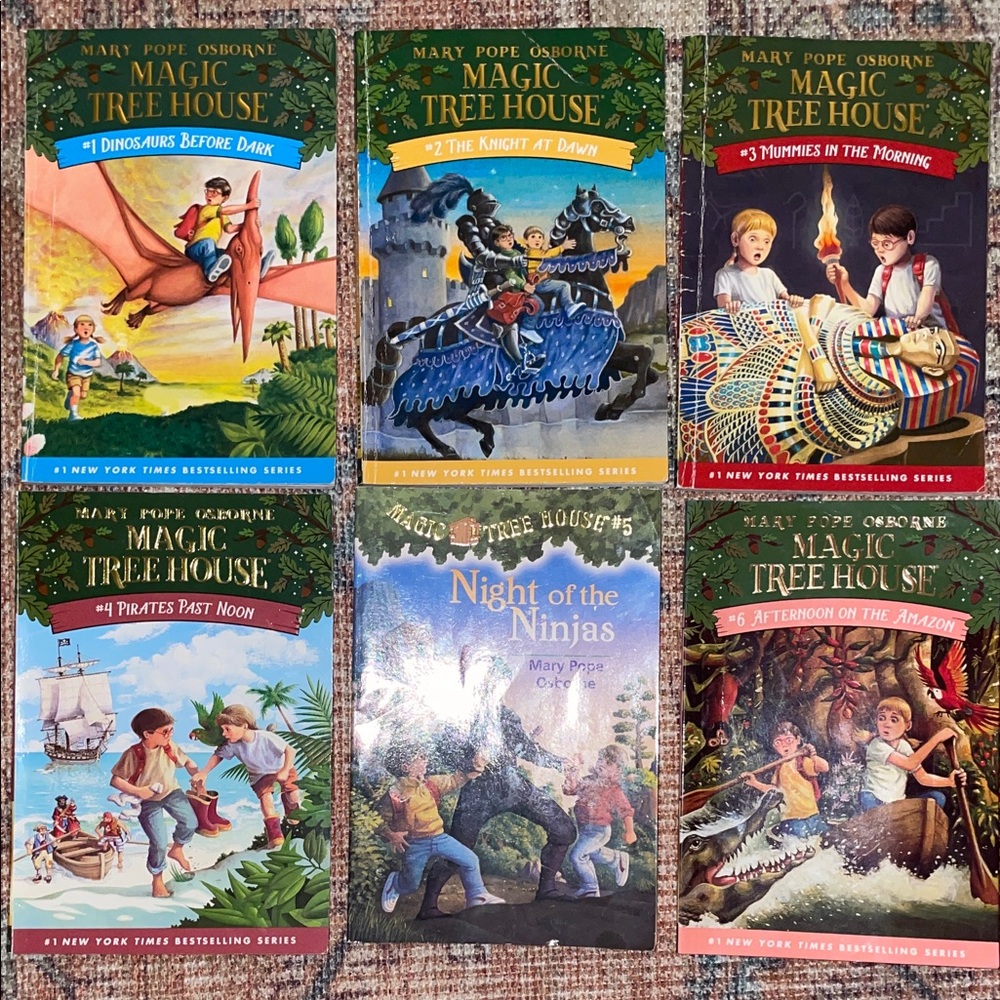 Magic Tree House Children’s Book Set - Mary Pope Osborne - Multicolor